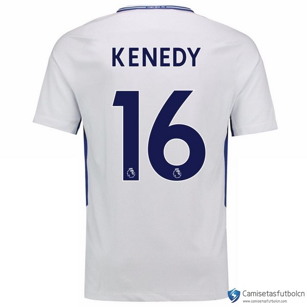 Camiseta Chelsea Segunda equipo Kenedy 2017-18